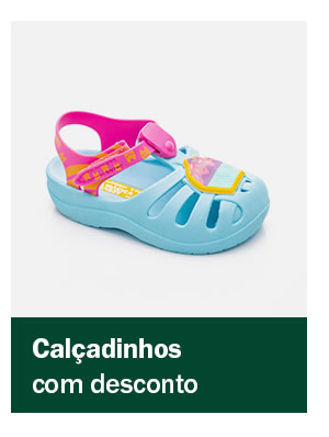 Calçadinhos com desconto
