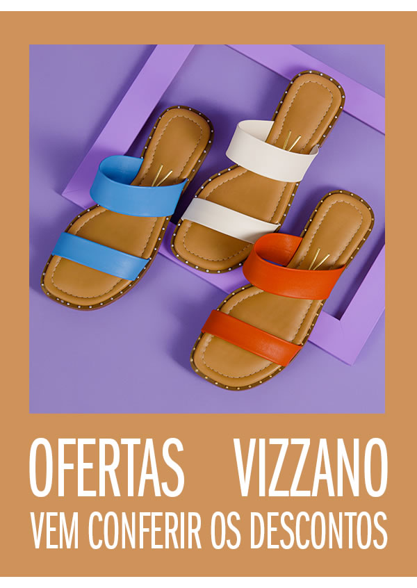 Vizzano com desconto! 