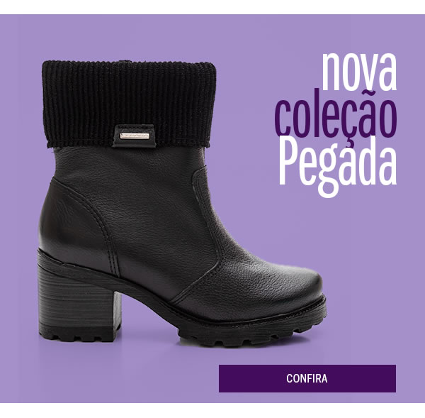 Nova coleção Pegada 