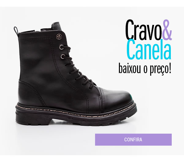 Cravo e canela baixou