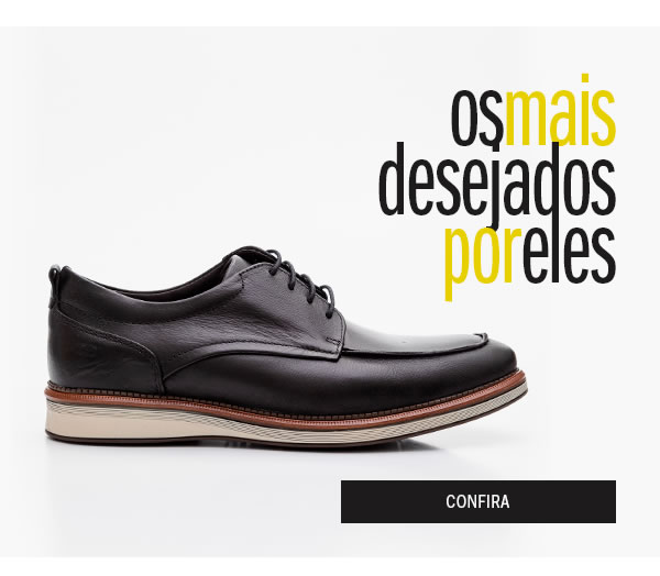 Os sapatos mais desejados pelos homens 