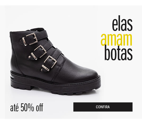 Amamos botas! té 50%
