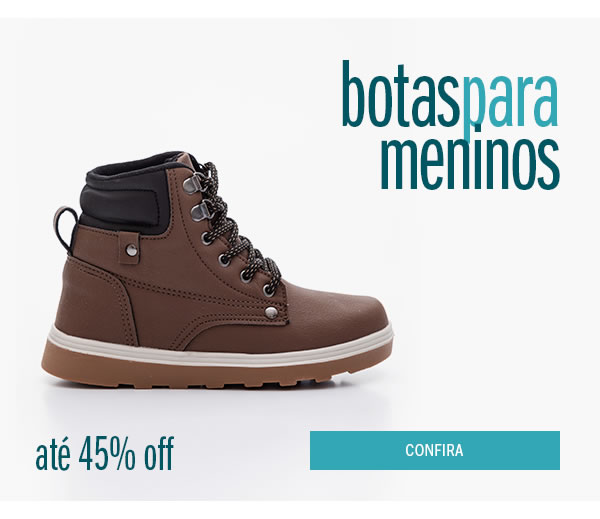 Botas para meninos