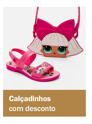 Calçadinhos com desconto