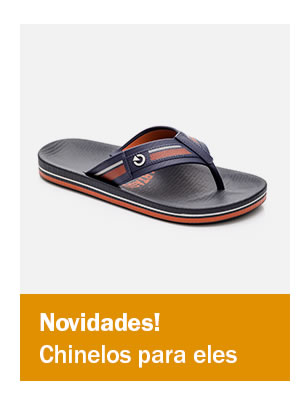 Novidades em Chinelos para eles