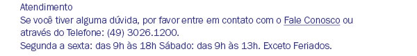 Fale conosco