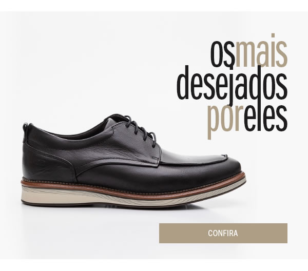 Os sapatos mais desejados pelos homens 