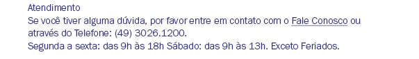 Fale conosco