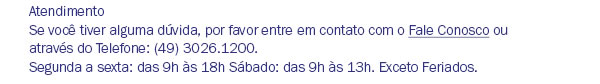 Fale conosco