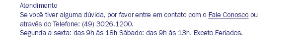 Fale conosco