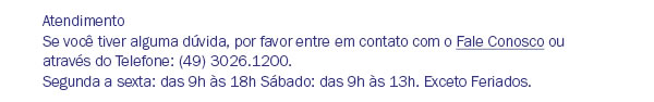 Fale conosco