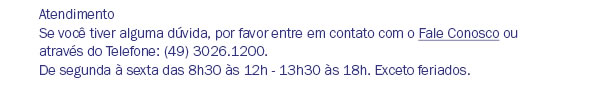 Fale conosco