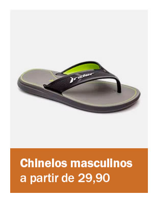 chinelos para eles a partir de 29,90 