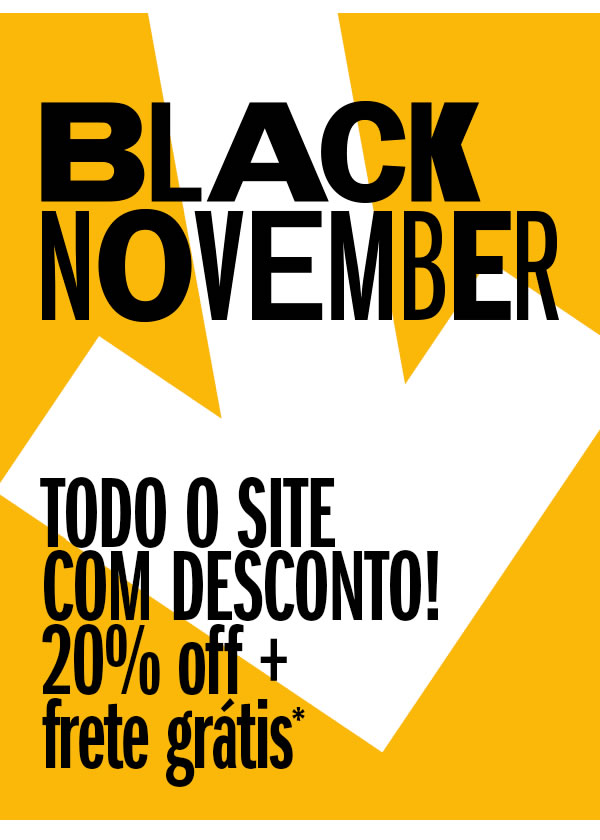 Todo o site com desconto! 20% OFF + Frete gratis* 