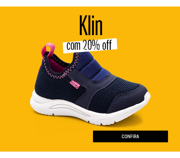 Klin com 20% OFF 