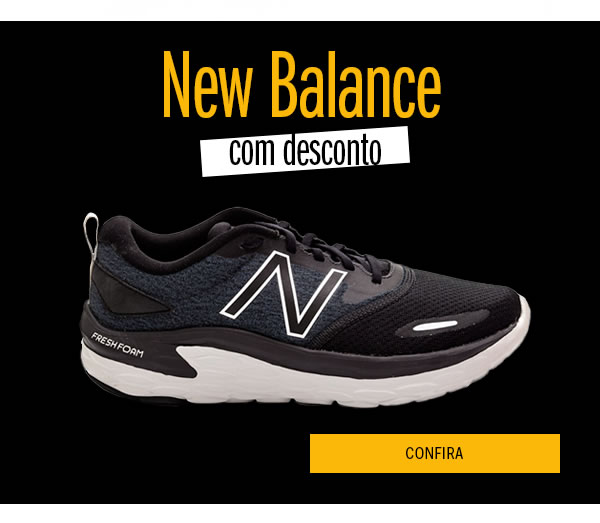 New balance com desconto! 