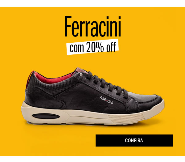 Ferracini com 20% off 
