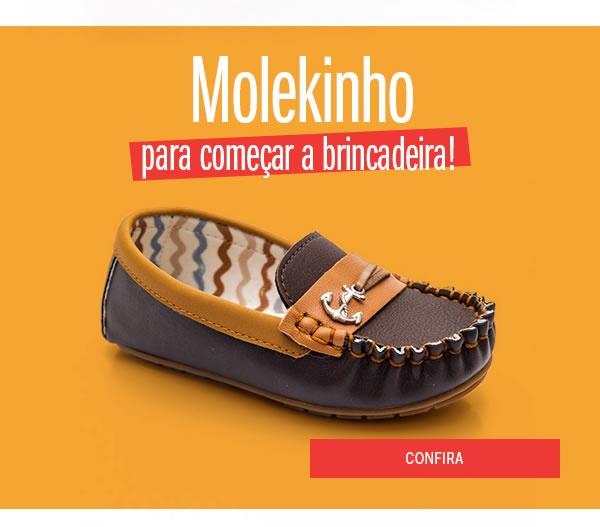 Molekinho para começar a brincadeira