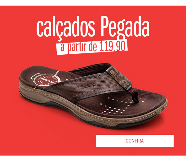 Calçados pegada