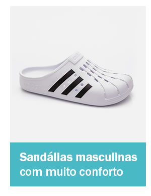 Sandálias masculinas com muito conforto