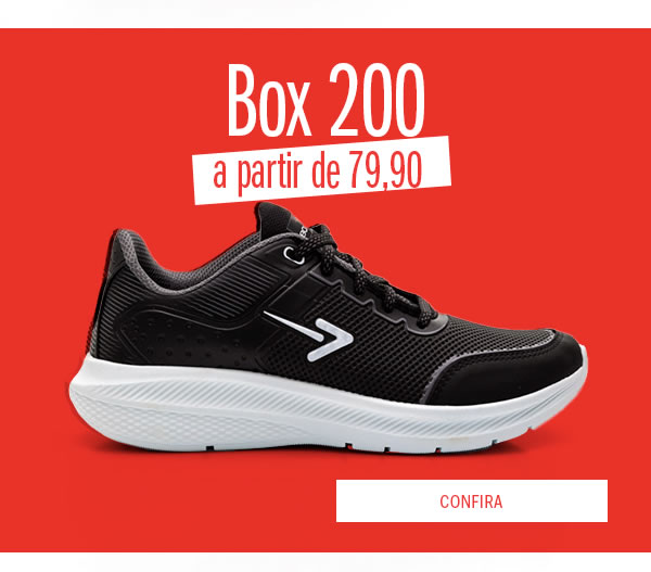 Tênis box 200 a partir de 79,90  
