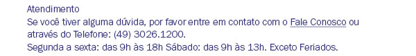 Fale conosco