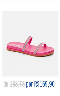 Chinelo Rasteira Feminino Trança Via Marte