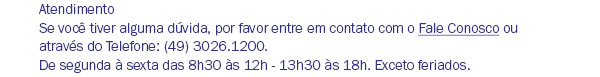 Fale conosco