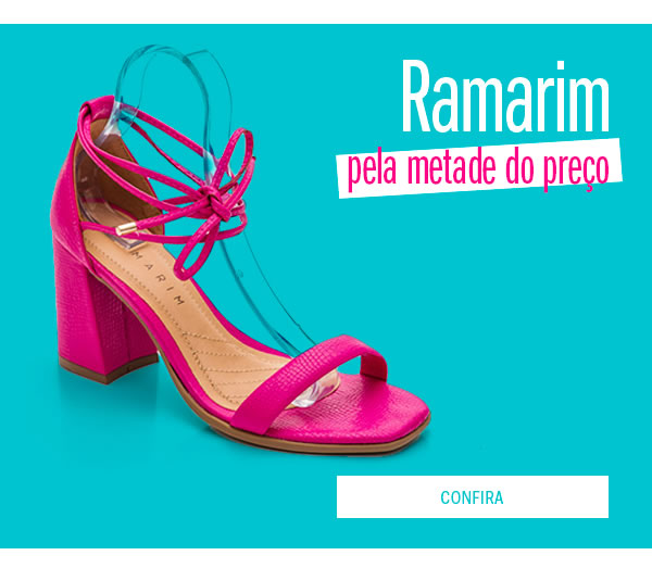 Ramarim pela metade do preço
