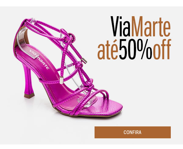 Via marte até 50% OFF