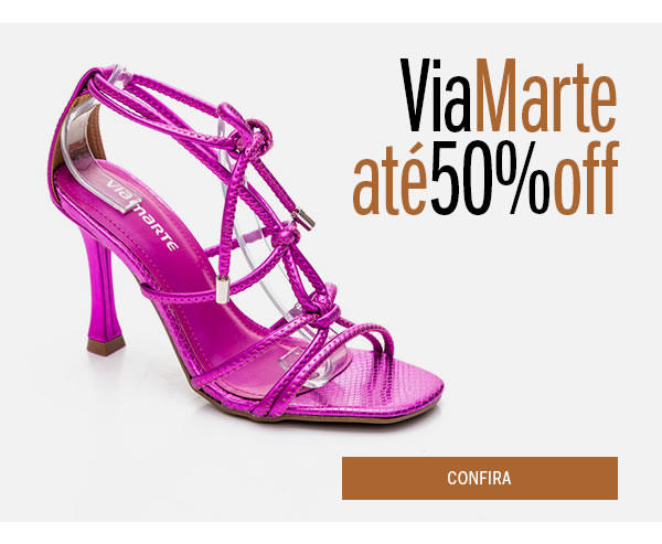 Via marte até 50% OFF