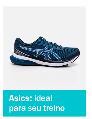 O tênis ideal para seu treino: asics
