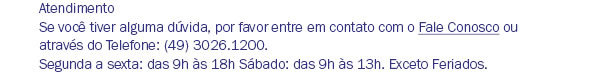 Fale conosco