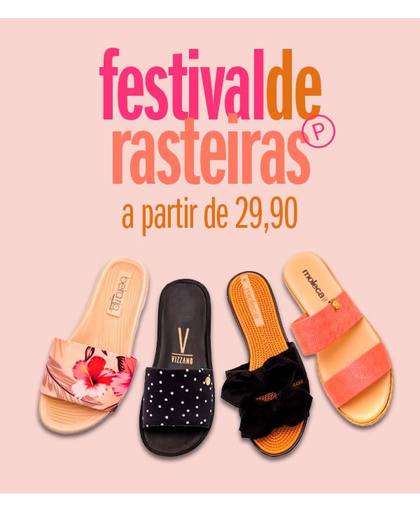 Festival de Rasteiras a partir de 29,90