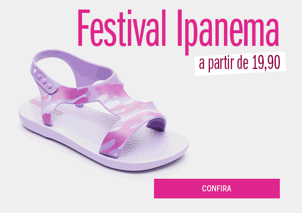 Festival ipanema a partir de 19,90
