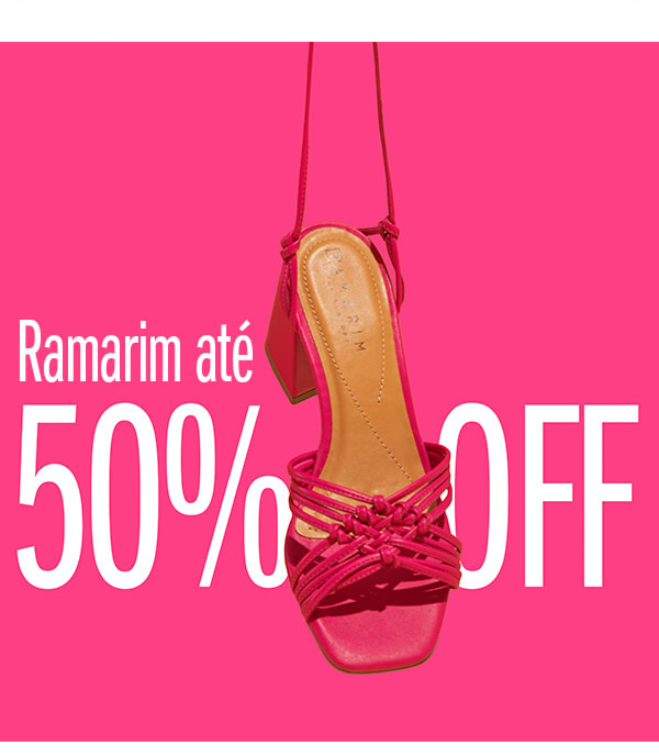 Ramarim com desconto! até 50% OFF