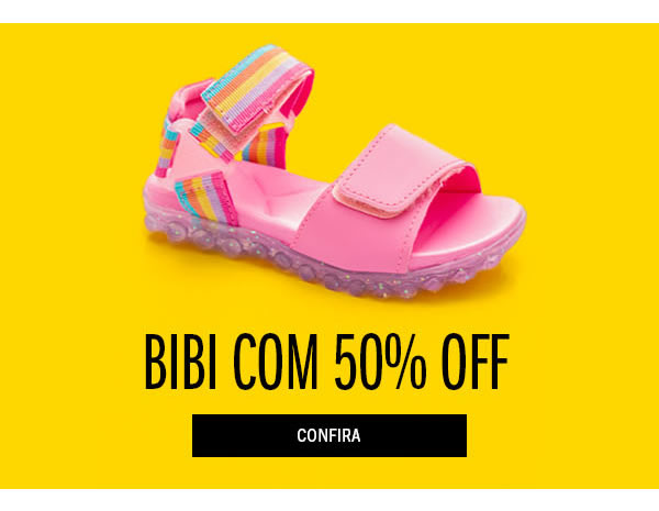Bibi até 50% off
