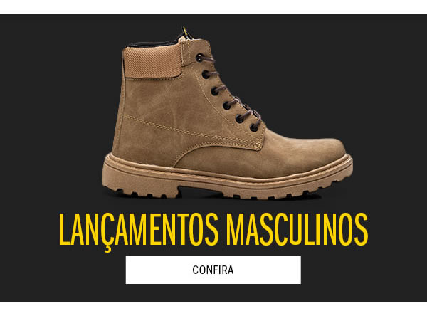 Lançamentos masculinos