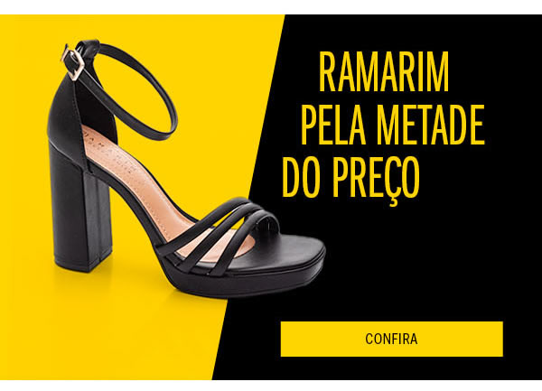 Ramarim pela metade do preço