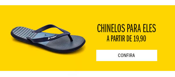 chinelos para eles a partir de 19,90