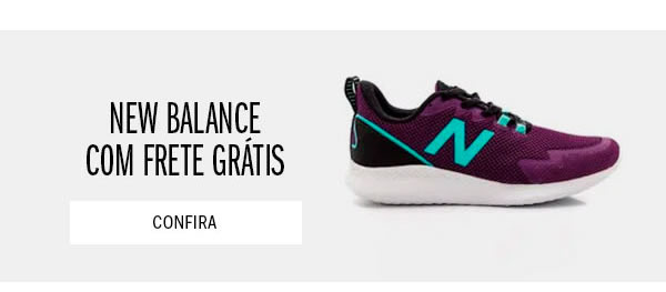 New balance com frete grátis