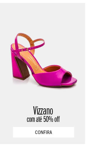 Vizzano até 50% OFF
