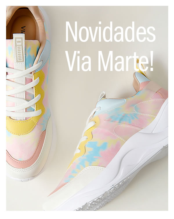 As novidades Via marte!