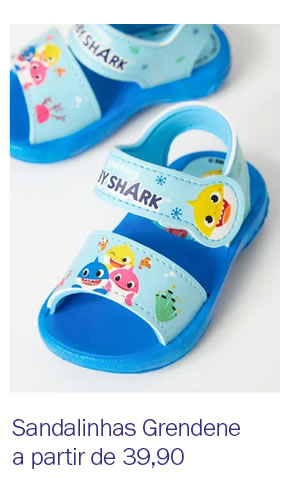 Sandalinhas Grendene a partir de 39,90