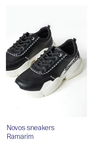 Novos sneakers Ramarim