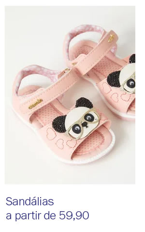Sandalinhas  a partir de 59,90