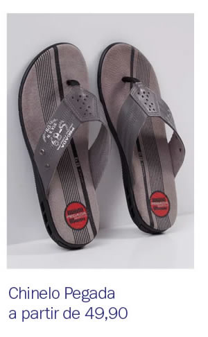 Chinelo pegada a partir de 49,90 
