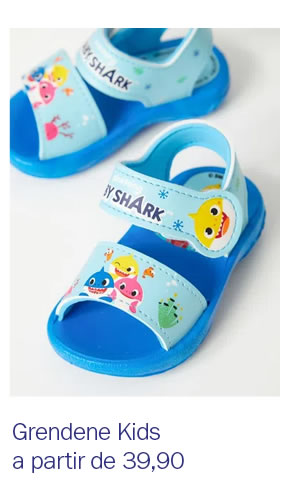 Grendene kids a partir de 39,90