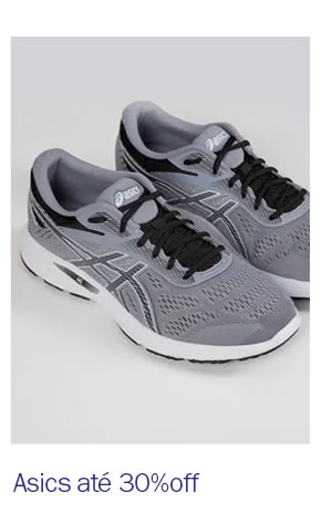 Asics até 30%