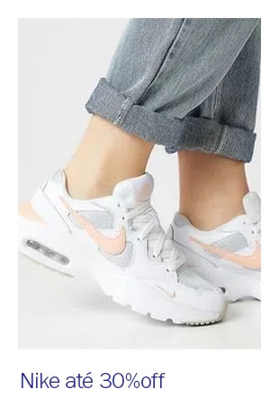 Nike até 30% off